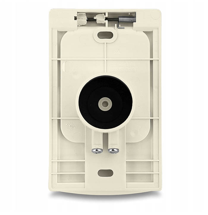 Vysavačová zásuvka DELUXE LONG obdélník - béžová  s nepřilnavým povrchem. Určeno pro centrální vysavače.